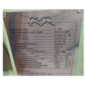 Alfa Laval S805