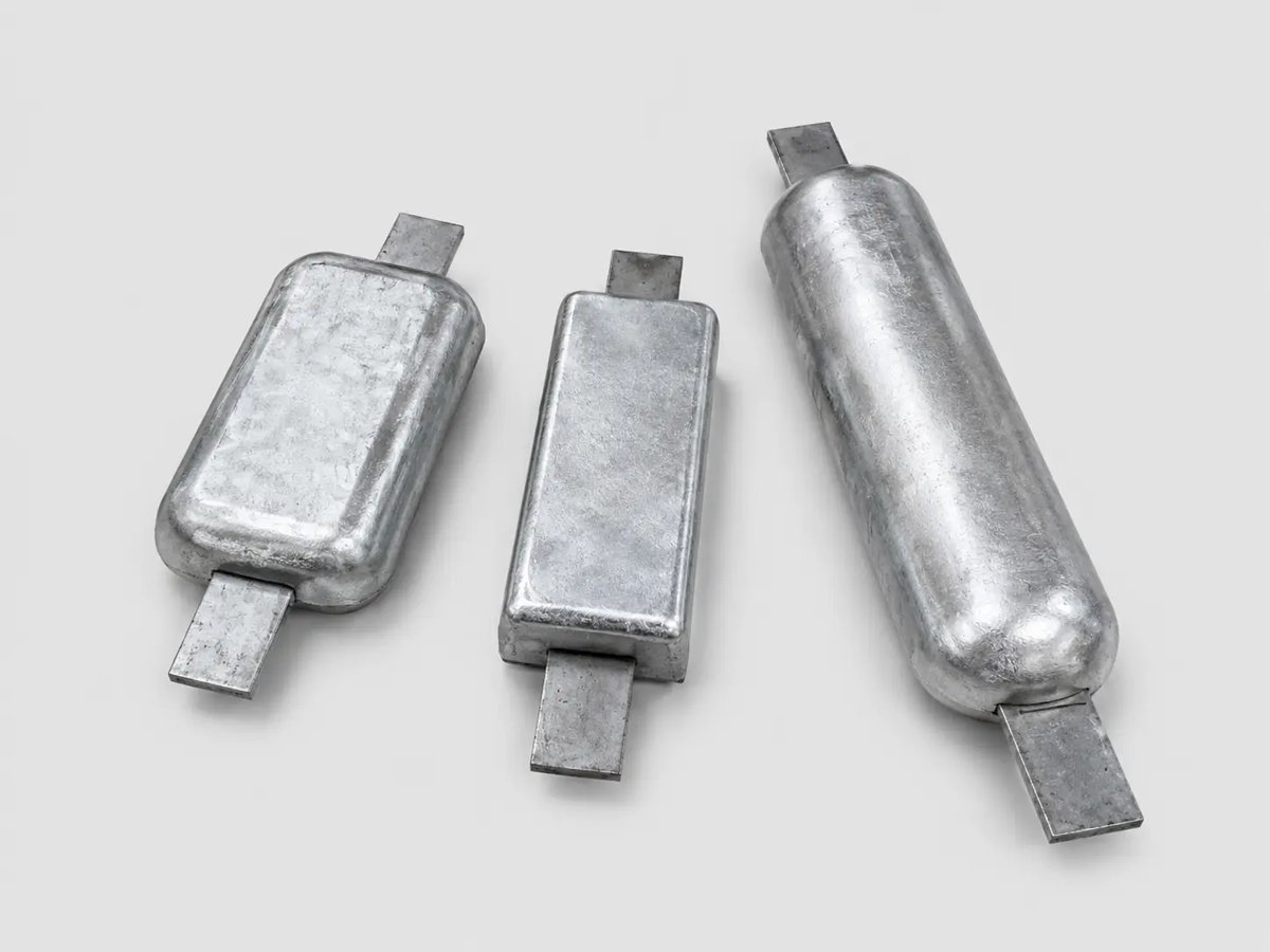 Fer Mo Enterprise Corporation Al-In-Zn Series Sacrificial Anode Material