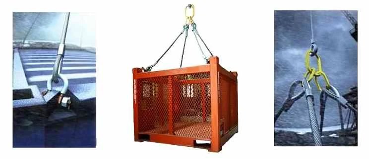 Italmet Wire rope lifting sets for offshore containers and portable offshore units