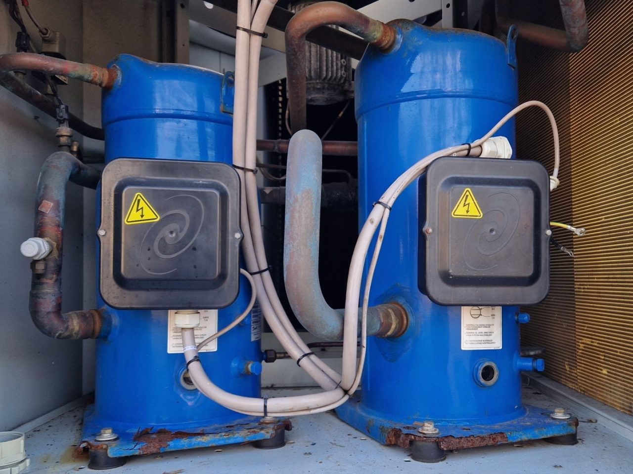 Carrier Marine 06D 100kW R407C Marine
