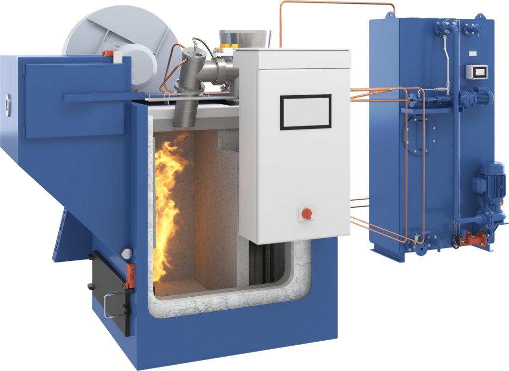 Atlas Incinerators X10 TITAN X610 (600 kW equivalent)
