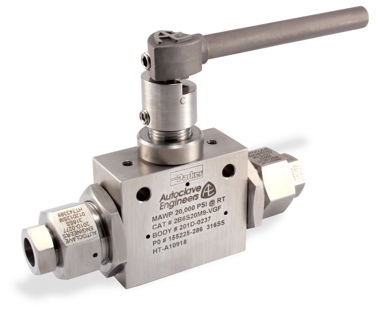 Parker Hannifin Manufacturing Germany KH - 2-way ball valves