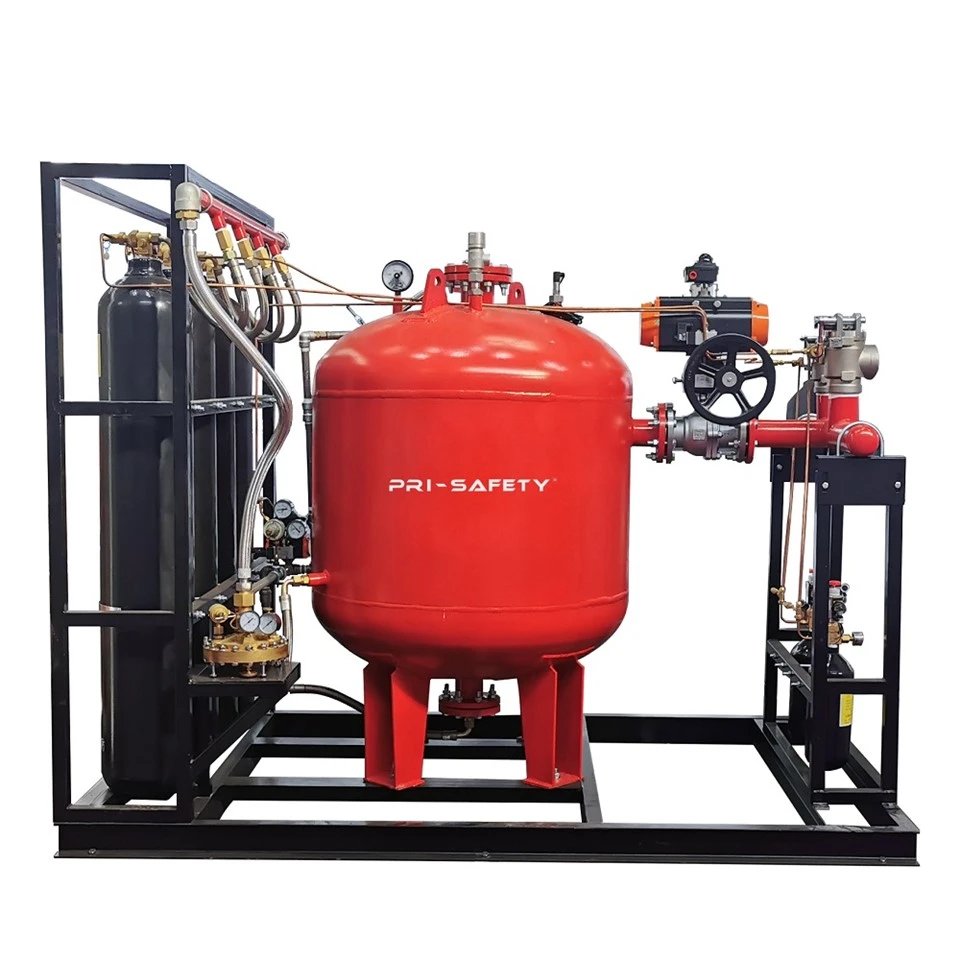 AI Group Dry powder skid 250 kg