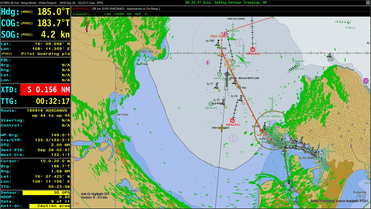 OSI Maritime Systems ECPINS W7