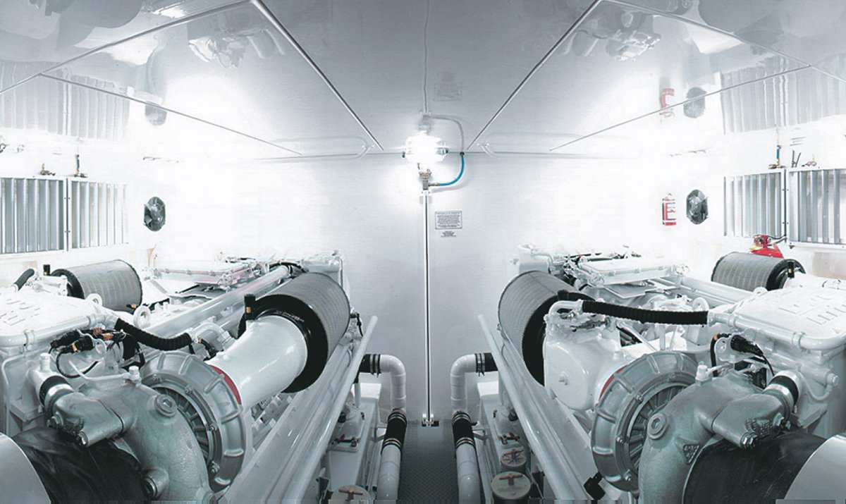 Howden Marine HMF Supply 10000m3h engine room