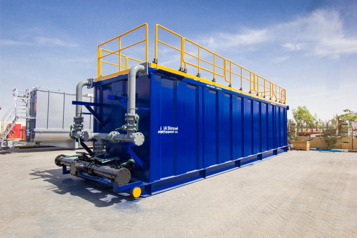 Al Shirawi Equipment Company Frame for 415 BBL Baraswift Mixing Tank