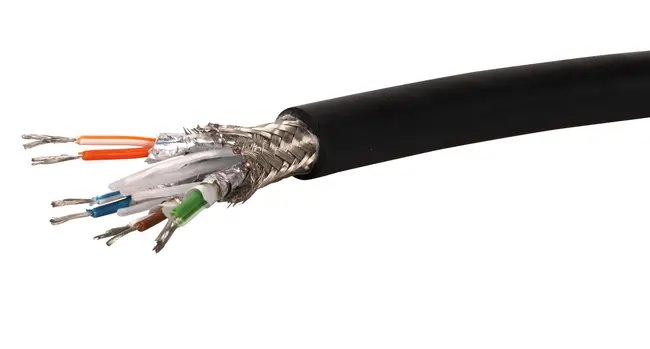 Huber+Suhner RADOX OFL CAT5e 4X(2X24AWG) BK, RADOX OFL CAT7 4X(2X23AWG) BK