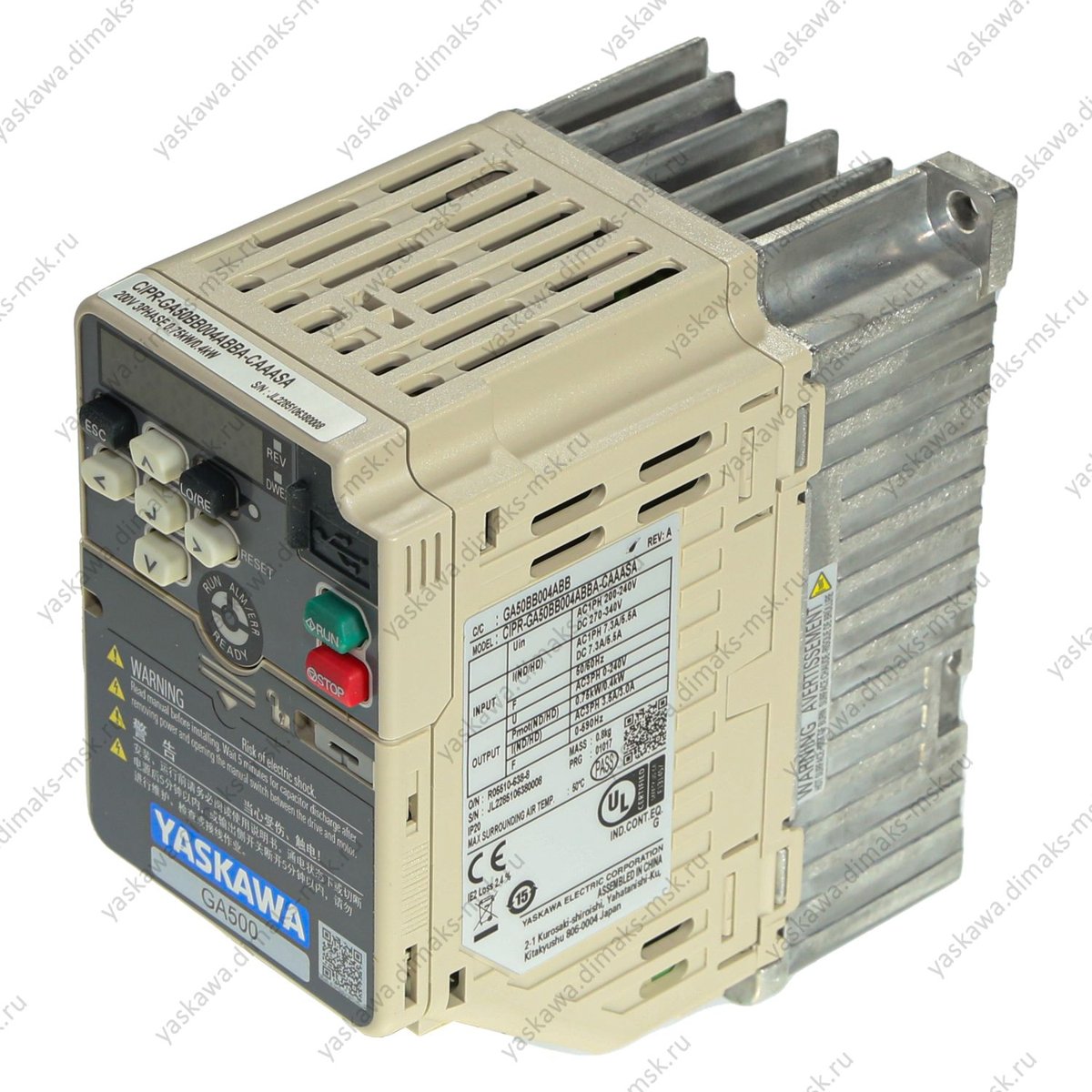 Yaskawa Marine GA500 Marine 0.75kW 380V