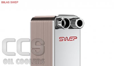 SWEP B8 50kW LO cooling