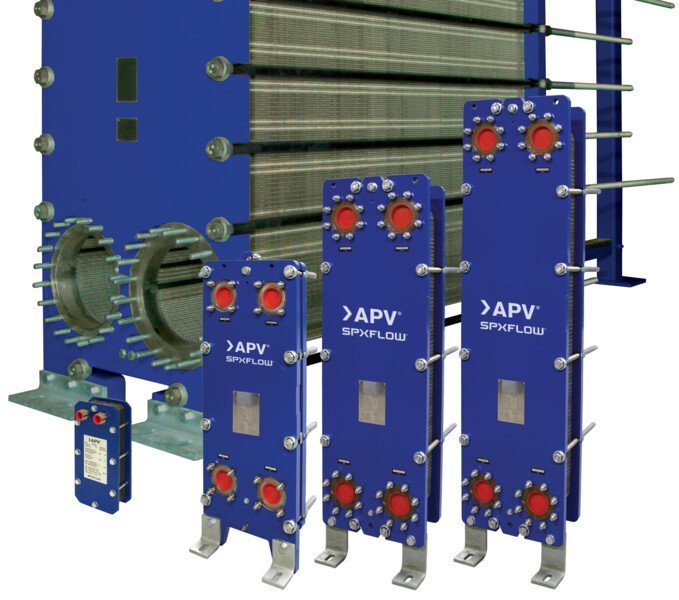 APV/SPX ParaFlow N50 1000kW FW cooling