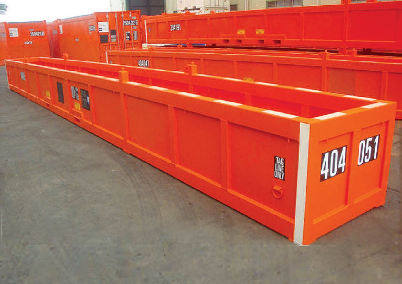 Gulf Technical Factory 40' x 4' x 3.3' cargo basket