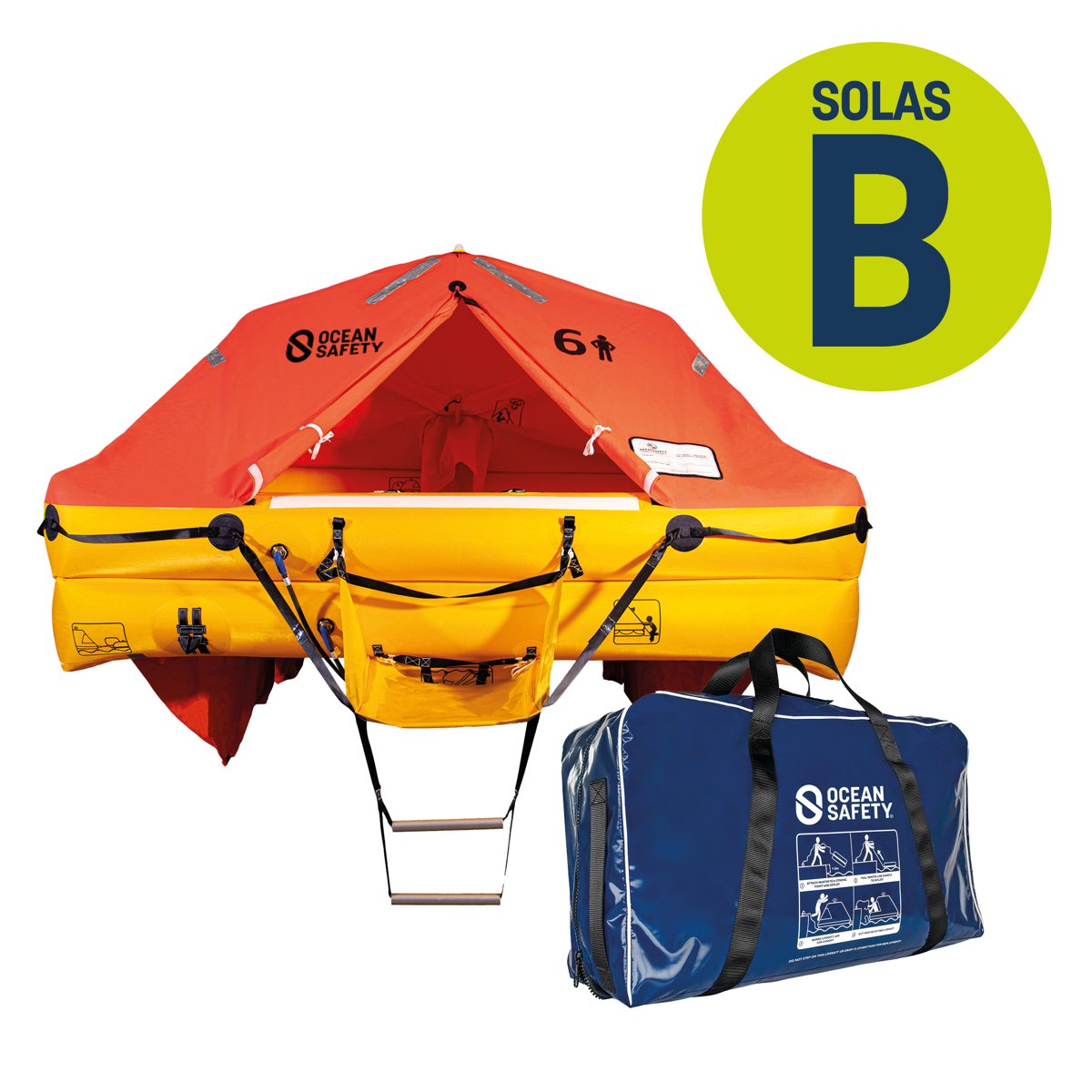 Zodiac Marine SOLAS-B Soft Valise 8P-B