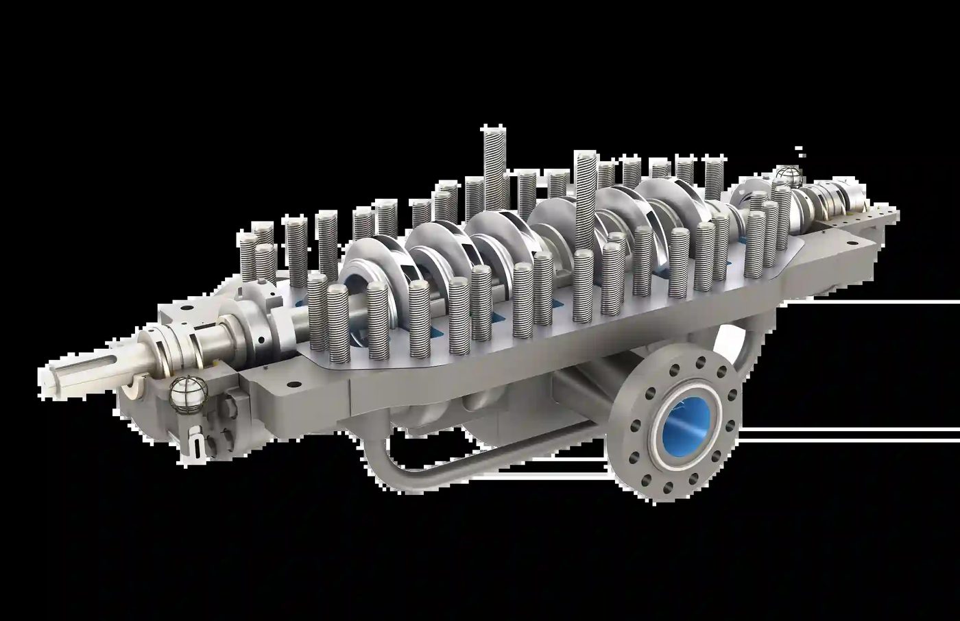 Flowserve DMX API 610 BB3 Between Bearings Pump