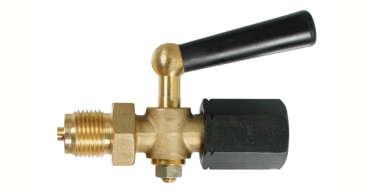 AFRISO pressure gauge shut-off cock | 63012