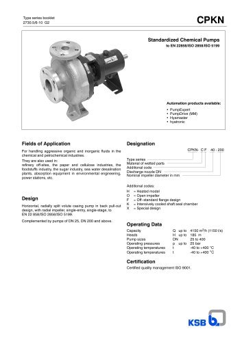 KSB CPKN 40-160