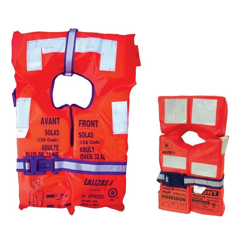 Lalizas Hellas 70178 - Advanced Adult´s Lifejacket SOLAS-(LSA Code) 2010