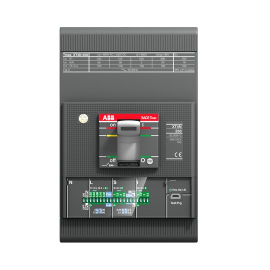 ABB S.p.A. - ABB Sace Division XT4 250 Ekip E-LSIG 3p - Ekip Com, MOE-E/T5 400 PR223DS 3p - MOE-E, VM210