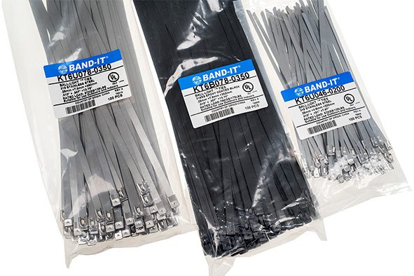 BAND-IT Company Ball-Lok, Tie-lok, Mini Tie-lok, 316 stainless steel band, Multi lok ties, Band-it ties, Cable fixing band and clipd, Band-it ties, all purpose band, 201 Stainless Steel Coated Band, GCS Coated band, AA Stainless Steel Coated Band