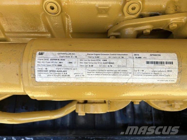Caterpillar C18 (EPA CCPXN18.1EN2)