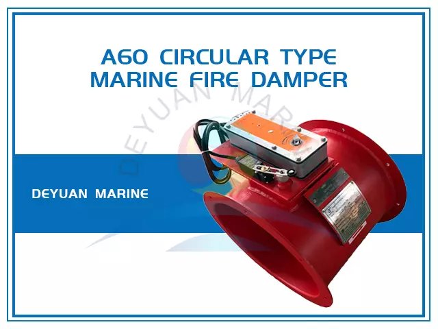 Taizhou Hujiang Special Equipment Circular deck fire damper Type: CFHIIJD 2000-Q