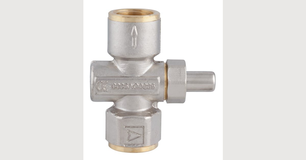 AFRISO Pressure gauge push-button stop cock | 63193