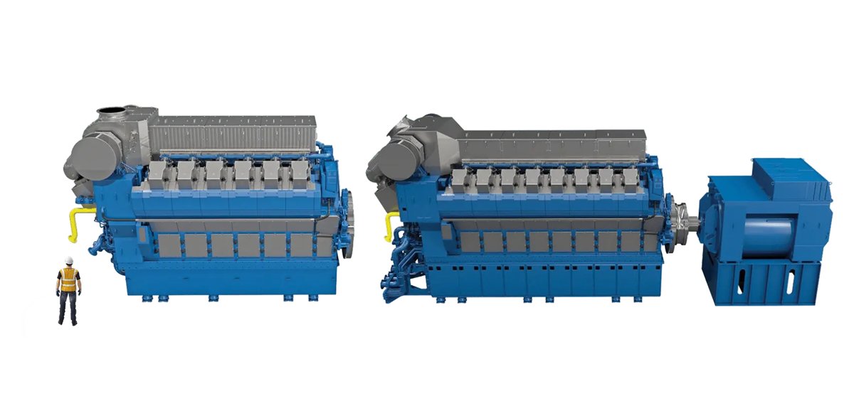 Bergen Engines B32:40 Generating Set