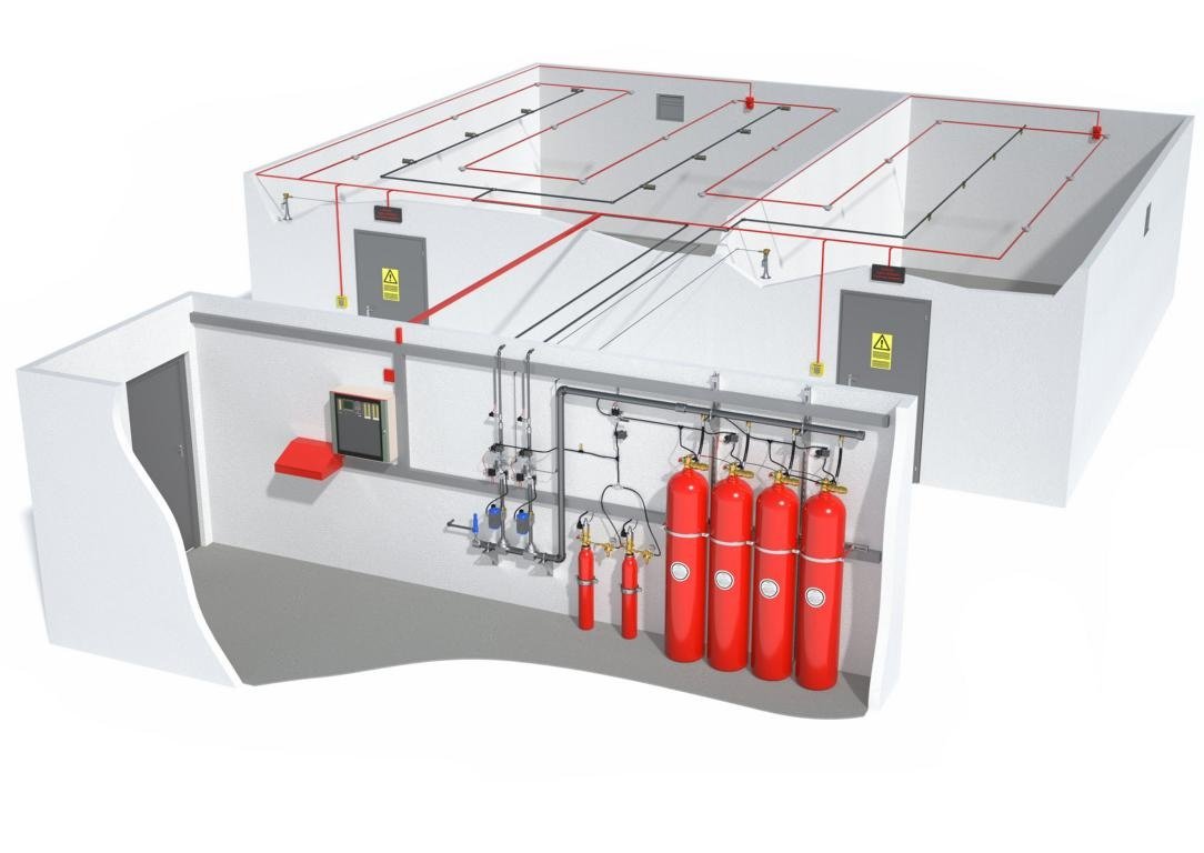 Minimax IG-541 Inert gas Fire-Extinguishing System Oxeo CF Marine