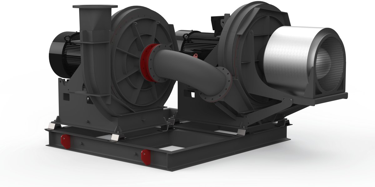 Rotodyne Ventilatoren Inert gas fans/blowers, Types P30, P53D and P80D