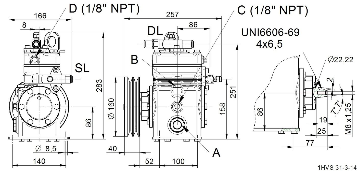 Dorin APE Series – VS open-type (e.g. 1HVS / 110VS)