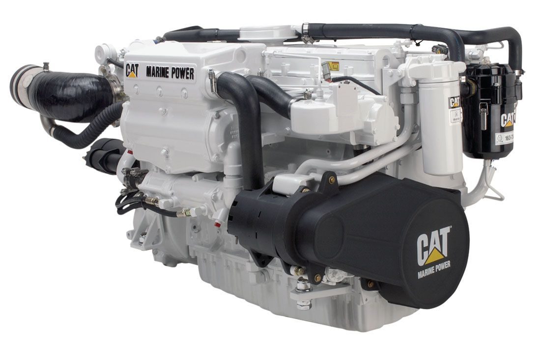 Cat Marine Power CMP-TT-3000 bow