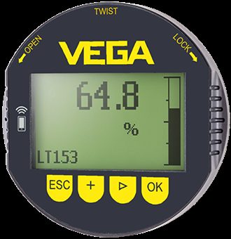 VEGA Pluggable display and adjustment module for plics® sensors