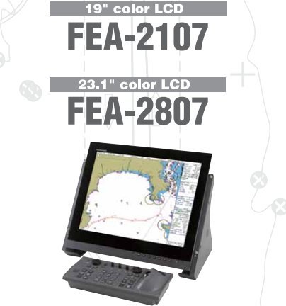 Furuno FEA-2107: MU-201CE/FEA-2807: MU-231CE