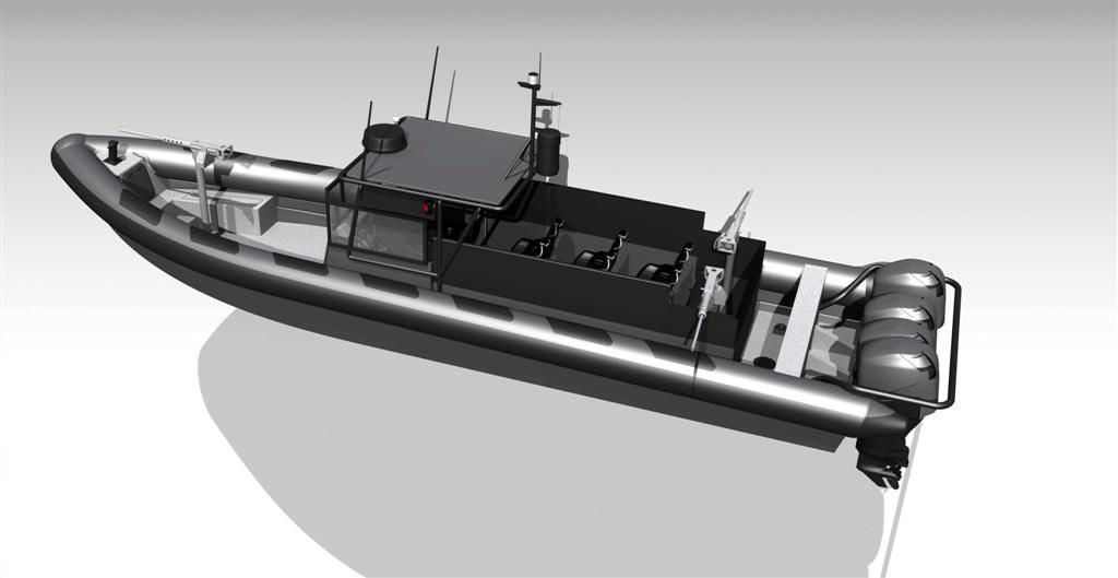 New Madera RIBs MR1250 Outboard