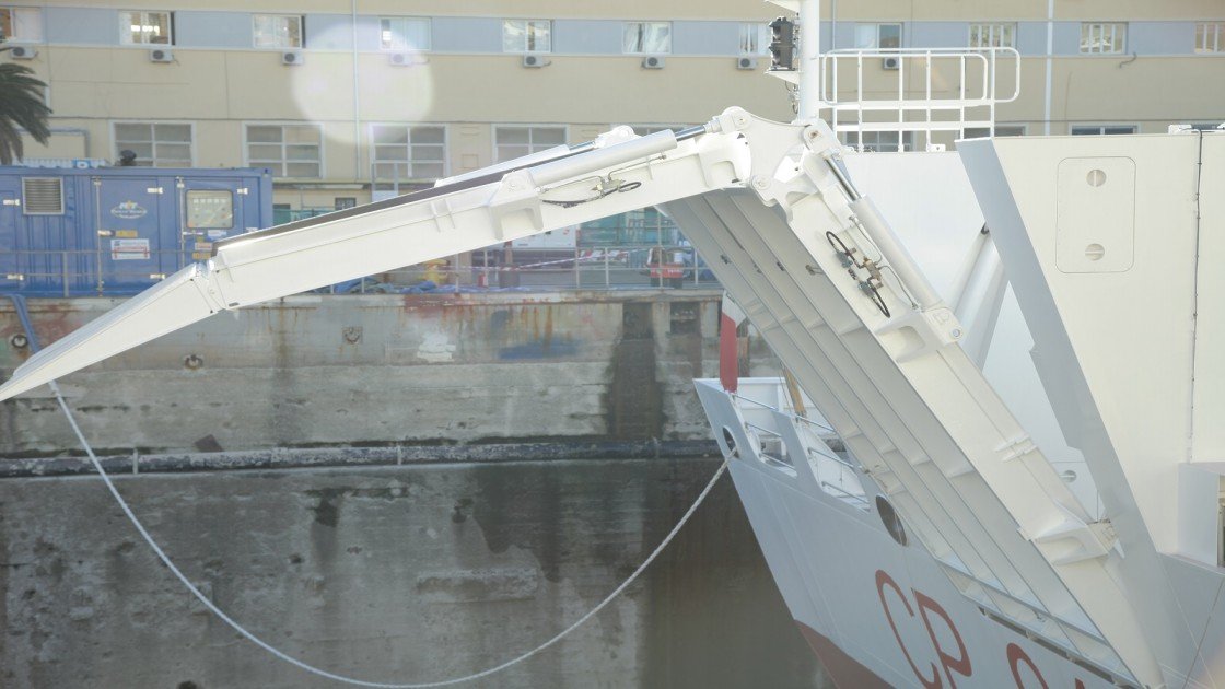 SeaNet Group Aft external Ro-Ro ramp