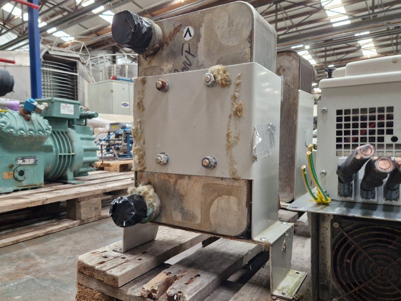 SWEP B35 200kW Central cooling