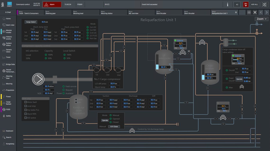Kongsberg Maritime Automation System Datachief 7