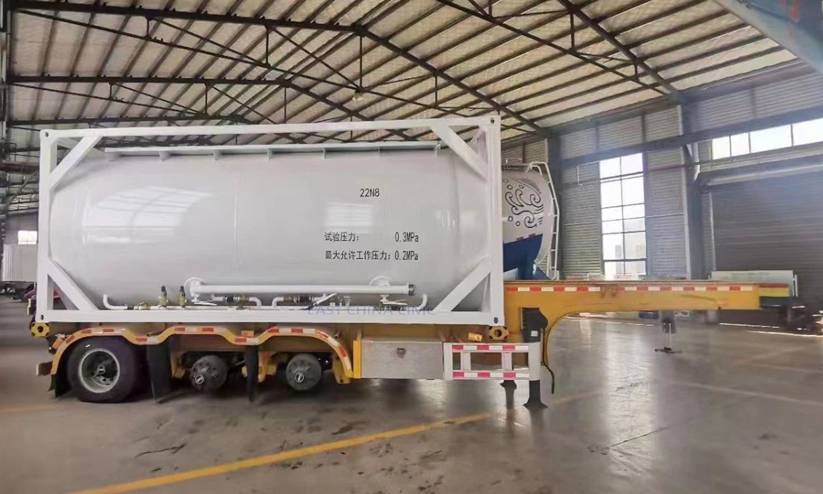 Dalian CIMC Special Logistics Equipment Skid for 1500 litre tank