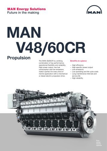 MAN Energy Solutions 6L48/60CR