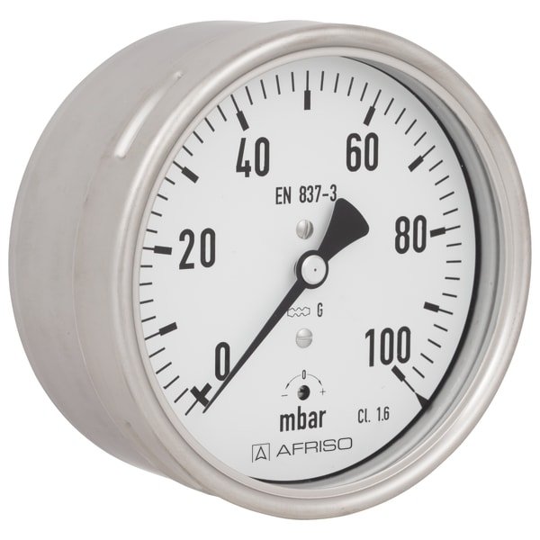 AFRISO Capsule pressure gauges for chemical applications KP100Ch | 35111412