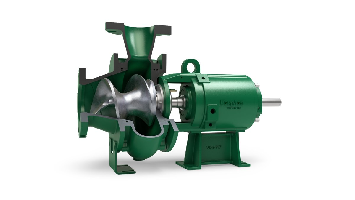 Vaughan Company Centrifugal Pumps 3" - 8" HE/PE Dry Well Series