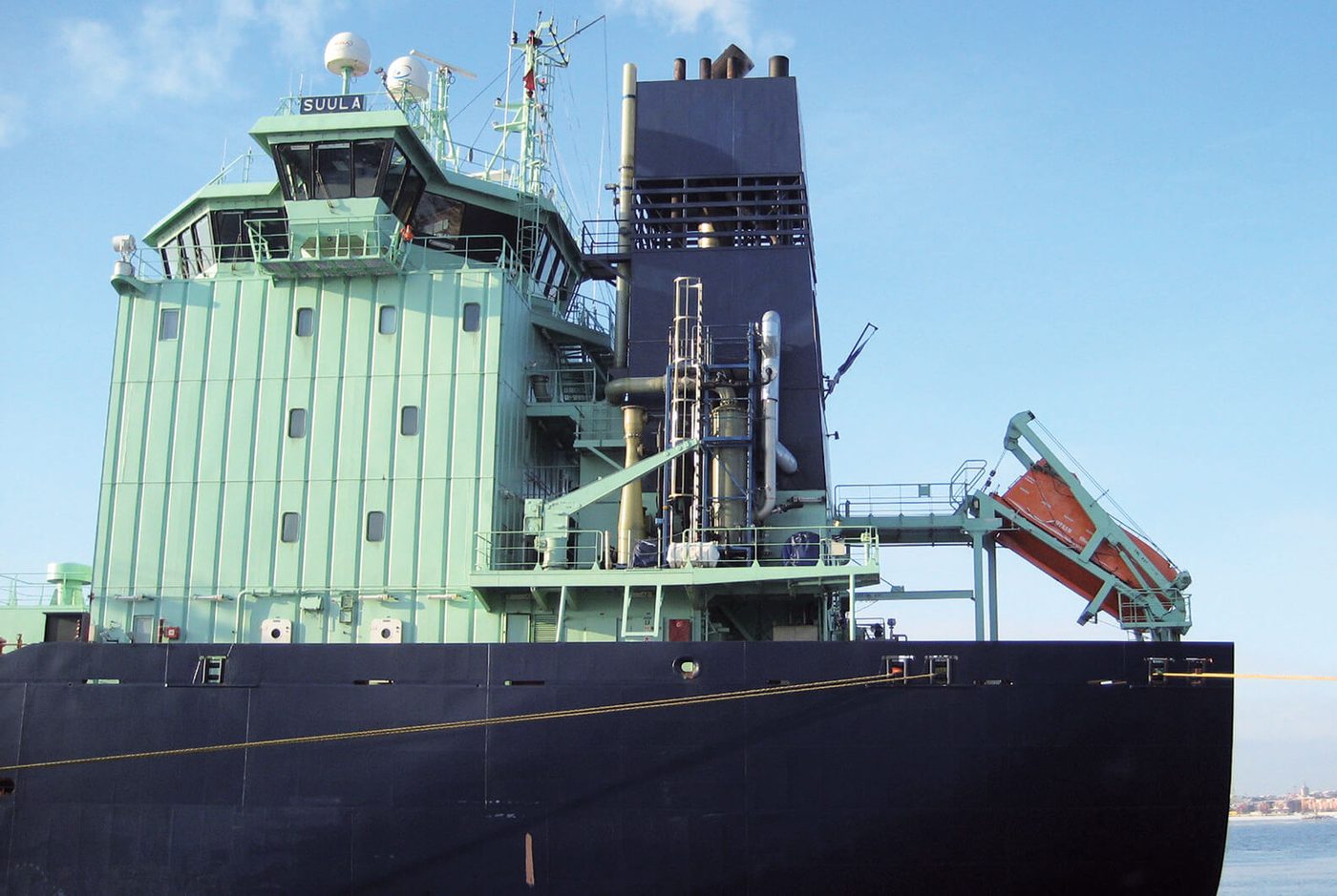 Wärtsilä Moss HYBRID SCRUBBER - WÄRTSILÄ MOSS V-SOX TYPE (V-SOx 34MW, V-SOx 15MW) installed onboard HMM BLESSING (IMO: 9742170)