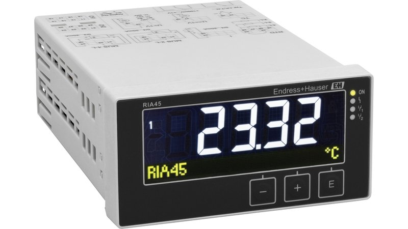 Endress+Hauser Panel Meter with Control Unit RIA45