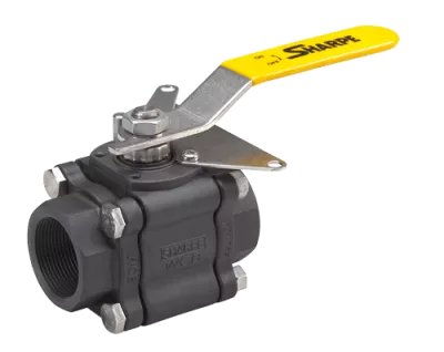 Sharpe Series CL84 - Standard Port, ASME 3-Piece Ball Valves for Chlorine Service