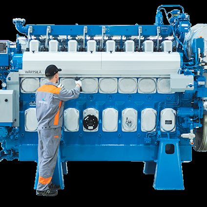 Wärtsilä 20DF Generating Set (W20DF Genset: 6L20DF–9L20DF)