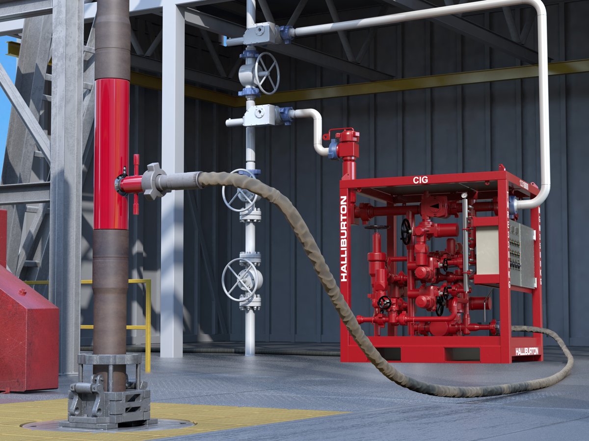 Halliburton Manufacturing & Leasing Company PN 102143379