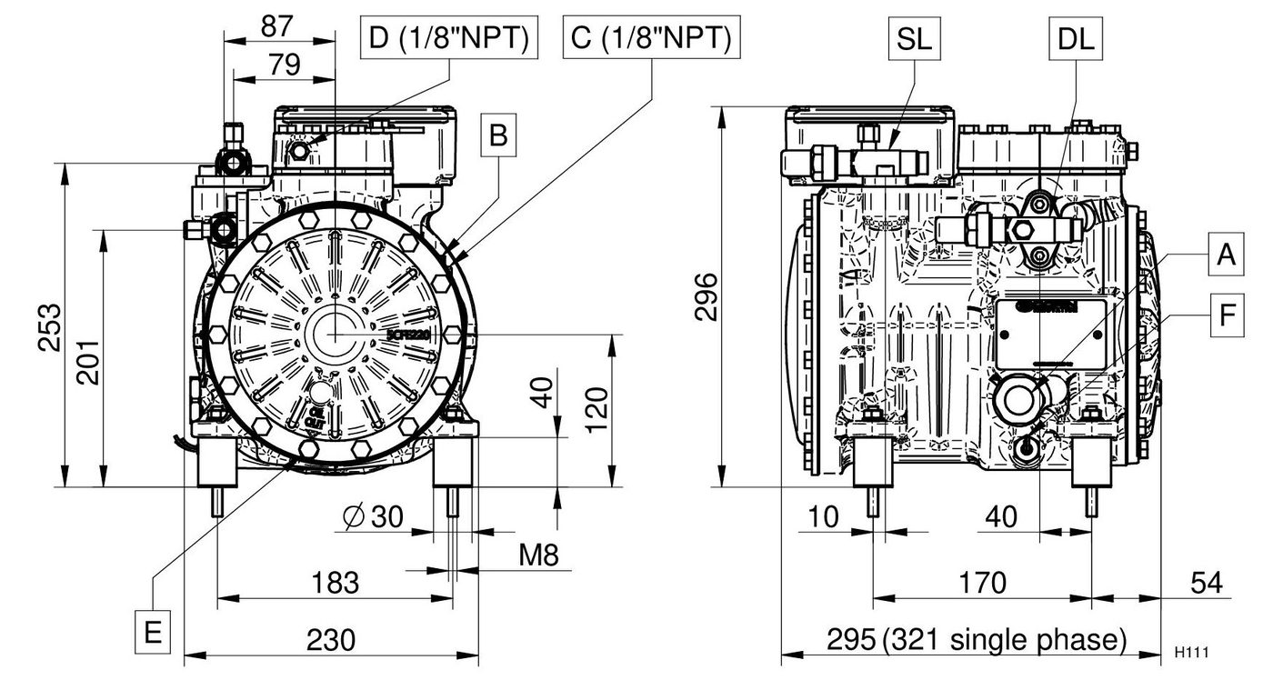 Dorin H Series – H11 sub-range (e.g. H51CS)