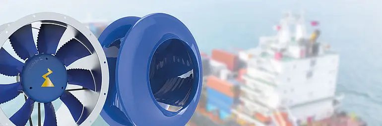 Ziehl-Abegg Marine ZAmarine Exhaust 2000m3h cargo hold
