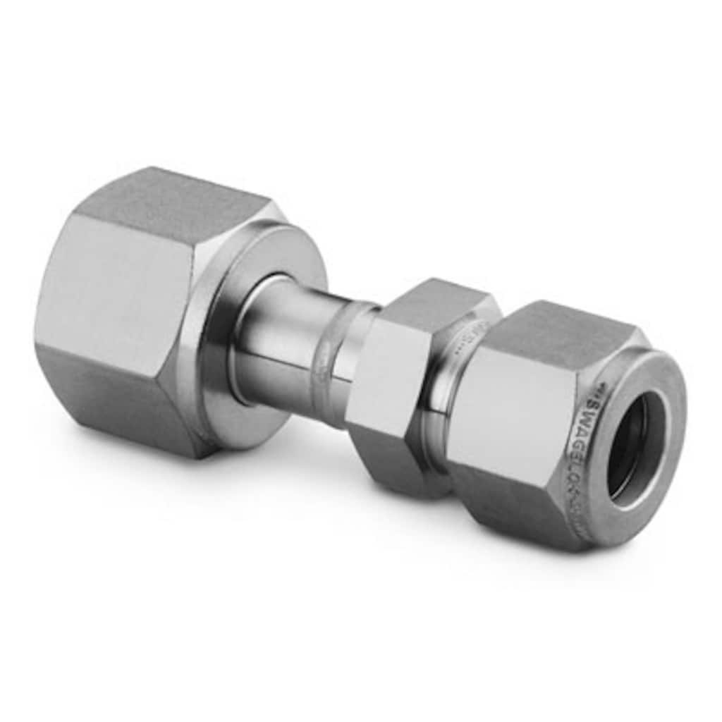 Swagelok 316 Stainless Steel Welded VCR Face Seal Fitting, Swagelok Tube Fitting Connector, 1/2 in. WVCR x 3/8 in. Tube Fitting