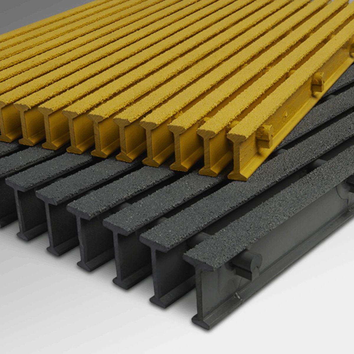 Chinagrate Composite Structures (Nantong) Molded Fiberglass gratings and Pultruded Fiberglass gratings