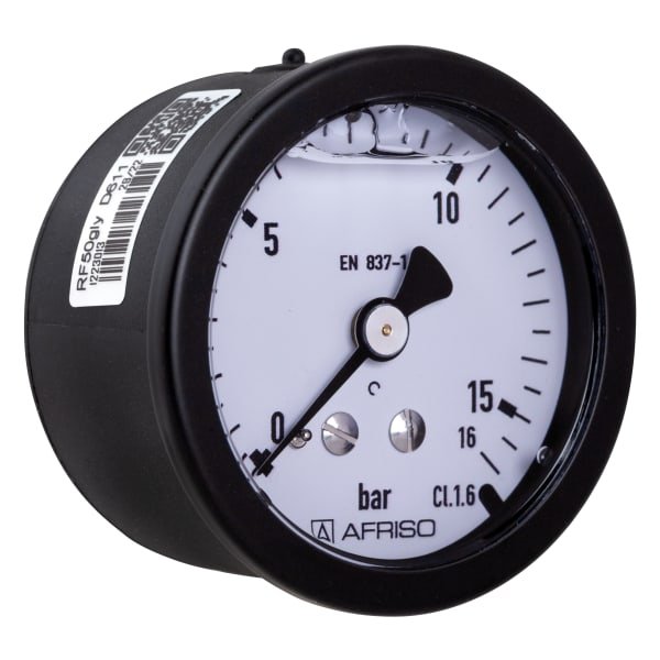 AFRISO Glycerine filled Bourdon tube pressure gauges RF50Gly | 85059611